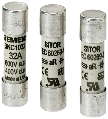 Χαμηλή χωρητικότητα σπάσματος 3NC33421U 1100A 800V AC aR Μέγεθος NH3 3NC ασφάλιστρα για τις απαιτήσεις σας