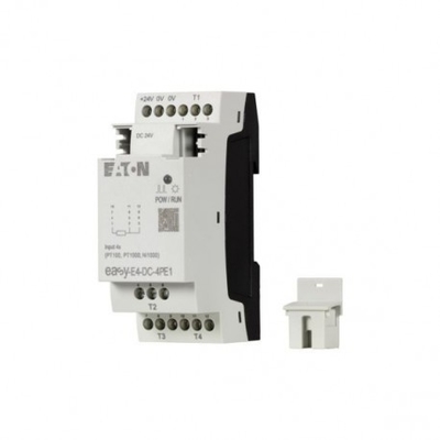 ΕΣΥ-E4-UC-12RC1P CPU για αναμεταδιδαστές ελέγχου 8DI 4AI 4RO 12/24V DC ή 24V AC με οθόνη