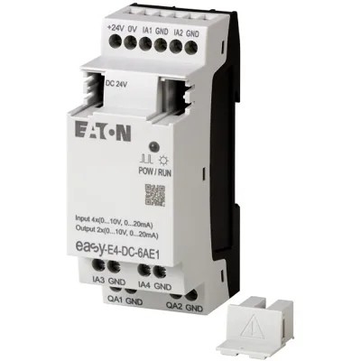 ΕΣΥ-E4-UC-12RC1P CPU για αναμεταδιδαστές ελέγχου 8DI 4AI 4RO 12/24V DC ή 24V AC με οθόνη