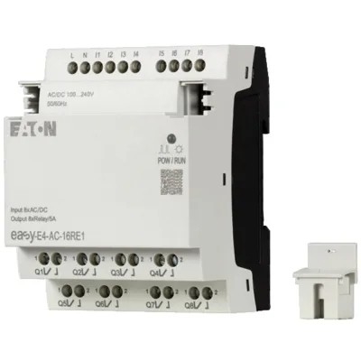 ΕΣΥ-E4-UC-12RC1P CPU για αναμεταδιδαστές ελέγχου 8DI 4AI 4RO 12/24V DC ή 24V AC με οθόνη