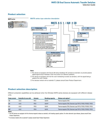 MATSC G1/A25 3 CB PDCG1 25A CB Τύπος A Β C Ελεγκτής ονομαστικού ρεύματος 20A 20A μοντέλο 3
