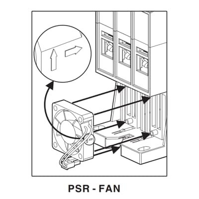 Προσαρμόσιμο μαλακό εκκινητήρα 1SFA896313R1001 PSR-Fan 60-105 για ειδικές βιομηχανικές ανάγκες