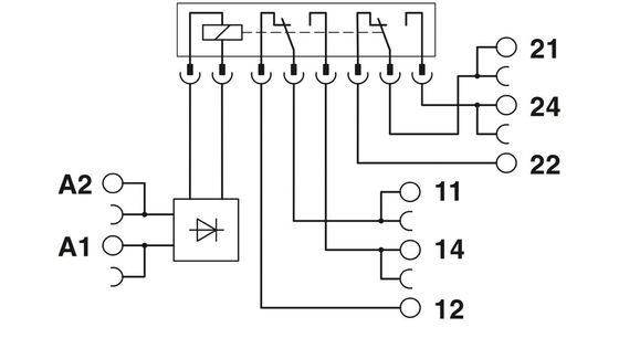 PLC-RSC-24DC/21-21 Μονάδα αναμετάδοσης 2967060 Η τέλεια επιλογή για τον βιομηχανικό αυτοματισμό