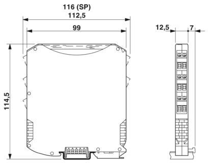 MACX MCR-SL-2I-2I-ILP Απομονωτές με κυκλικό ρεύμα 2905280 που εξασφαλίζουν ασφαλή βιομηχανικό έλεγχο