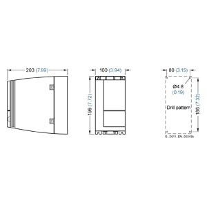SINAMICS G120C FSB Βιομηχανική αυτοματοποίηση 6SL3210-1KE21-3UF1 για βιομηχανικές εφαρμογές