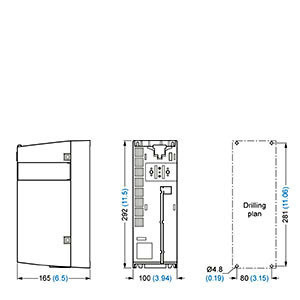 G120P PM230 FSB IP20 μετατροπέας συχνοτήτων με RS485 επικοινωνιακή διεπαφή