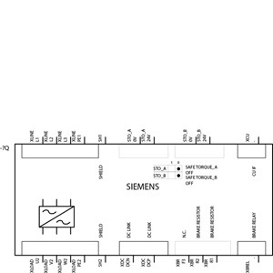 SINAMICS G120 PM240-2 FSD μετατροπέας συχνοτήτων μετατροπέας 6SL3210-1PE23-8UL0