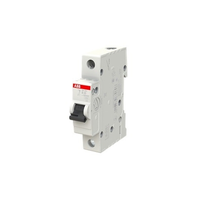 1P BCD Curve MCB SH201-B25 Μικροσκοπικός διακόπτης κυκλωμάτων 25A για βιομηχανικές εφαρμογές