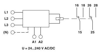 EMD-FL-3V-400 2866064 Ρέλε Παρακολούθησης Η βέλτιστη λύση για την βιομηχανική παρακολούθηση