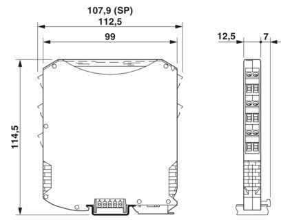 MACX MCR-EX-SL-RPSSI-I 2865340 Ενισχυτής απομόνωσης ισχύος για ακριβή απομόνωση σήματος
