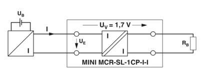 2864419 MINI MCR-SL-1CP-I-I Μονόκλιση με κυκλικό ρεύμα για συστήματα βιομηχανικής αυτοματισμού