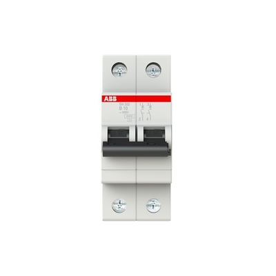 2P B 10 A MCB SH202-B10 Μικροσκοπική ικανότητα διάσπασης διακόπτη