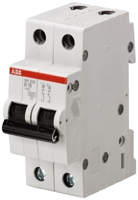 220V ονομαστική τάση MCB SH202-B50 Μικροσκοπικός διακόπτης 2P B 50A ονομαστικό ρεύμα 50A