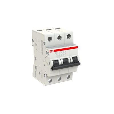 MCB SH203-B20 Μικροσκοπικός διακόπτης κυκλωμάτων B BCD καμπύλη B Διορισμένη συχνότητα Hz 50 20A B 3P