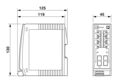 2702330 FL SWITCH 2206-2FX Εξευγενίστε το δίκτυό σας με αυτόν τον προηγμένο διακόπτη Ethernet