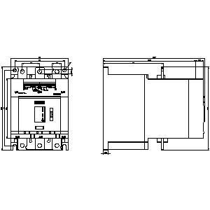3RW5073-6AB04 SIRIUS Soft Starter Μεγέθος S12 με τερματικά τύπου βίδες και αναλογική έξοδο