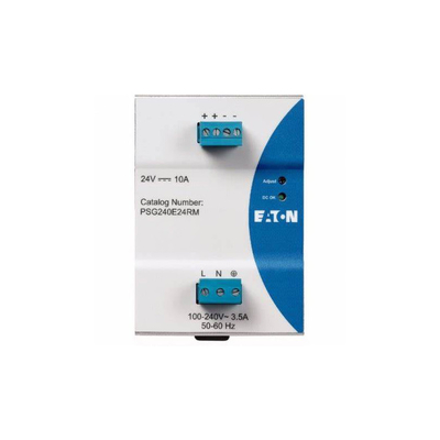 100-240VAC/24VDC 10A Τροφοδοσία ρεύματος PSG240E24RM για βιομηχανικά μηχανήματα και εξοπλισμό