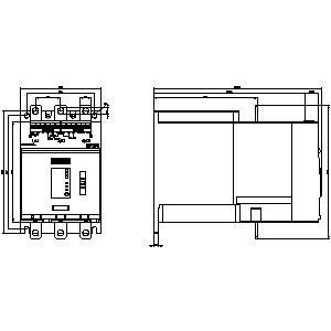 Ανάλογη έξοδος 3RW5055-2AB14 SIRIUS Soft Starter Size S6 με τερματικά με ελατήριο