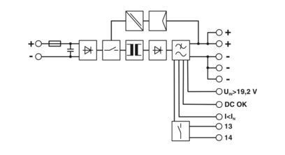 ΠΡΟΣΟΧΗ-PS/24DC/12DC/8-2320115 DC/DC μετατροπέας Η καλύτερη επιλογή σας για σταθερή παροχή ενέργειας