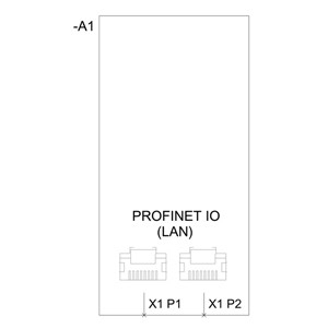 3RW4900-0NC00 Profinet επικοινωνιακή μονάδα για Sirius Soft Starter 3RW44 από τη Siemens