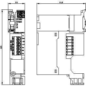 3RW5980-0CR00 Module επικοινωνίας Modbus RTU για ομαλή βιομηχανική επικοινωνία
