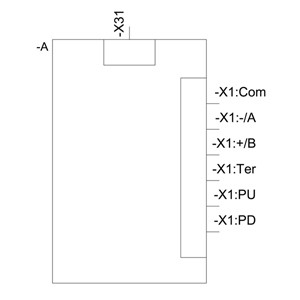 3RW5980-0CR00 Module επικοινωνίας Modbus RTU για ομαλή βιομηχανική επικοινωνία