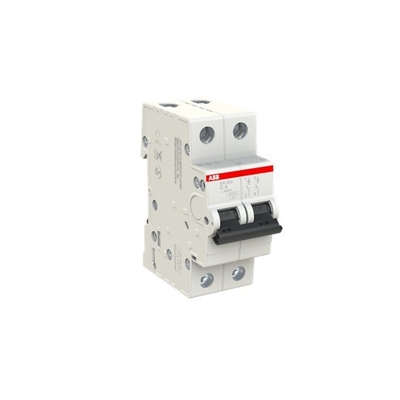2P MCB SH202-C6 Μικροσκοπικός διακόπτης τάσης 220 C 6 Α αριθμός πόλων