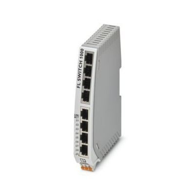 FL SWITCH 1008N Βιομηχανικός διακόπτης Ethernet με βελτιωμένη ασφάλεια δικτύου