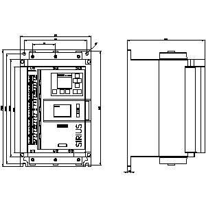 3RW5524-1HA14 SIRIUS Soft Starter Μέγεθος 2 Τερματικά βίδες για βιομηχανικές εφαρμογές