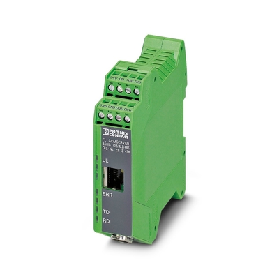 FL COMSERVER BASIC 2313478 στο πλαίσιο του μετατροπέα διεπαφής επικοινωνίας Phoenix 232/422/485