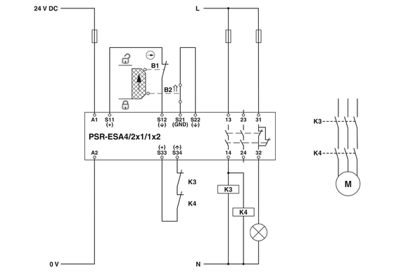 PSR-SPP-24UC/ESA4/2X1/1X2 Αναμεταδιδαστές ασφαλείας που εξασφαλίζουν ασφαλείς και ομαλές βιομηχανικές διαδικασίες