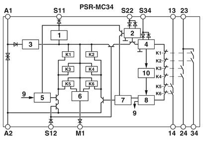 2700548 Φήνικς Επαφή Ασφάλεια Ρέλε PSR-MC34-3NO-1DO-24DC-SP Εμπιστευτικό 0.68*9.31*10.25cm