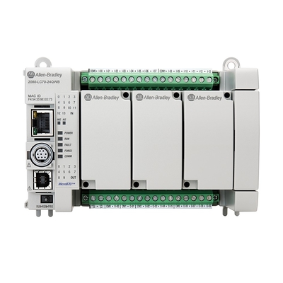 2080-LC70-24QBB Micro870 24 I/O ENet/IP ελεγκτής για λύσεις βιομηχανικού αυτοματισμού