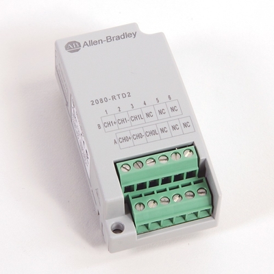 2080-RTD2 Micro800 2 κανάλια RTD Plug-In Εφοδιασμένο με άλλη επικοινωνιακή διεπαφή