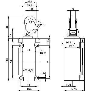 3SE5112-0CE01 Διακόπτης θέσης με μοχλό κυλίνδρου Εξαιρετική εξυπηρέτηση πελατών