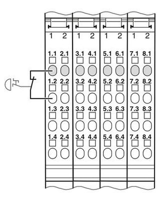 2700994 Phoenix Contact Αυτοματοποίηση ανταλλακτικών Μοντέλο ασφάλειας IB IL 24 PSDI 16-PAC