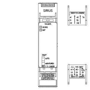 3SK1111-2AW20 Ρέλε Ασφάλειας Η απόλυτη προστασία για άλλους ηλεκτρικούς εξοπλισμούς