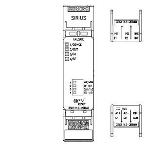 3SK1112-2BB40 Βασική μονάδα αναμετάδοσης ασφάλειας για τη διασφάλιση της ασφάλειας σε βιομηχανικά περιβάλλοντα