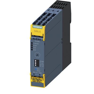 3SK1121-1CB44 Σχέδιο αναμετάδοσης ασφάλειας 3SK1 Βασική μονάδα για ενισχυμένα μέτρα και λειτουργίες ασφάλειας
