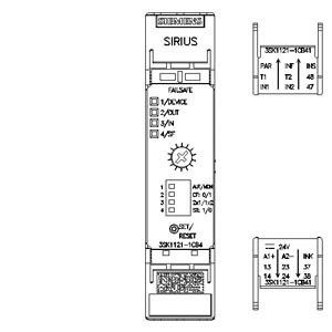 3SK1121-1CB44 Σχέδιο αναμετάδοσης ασφάλειας 3SK1 Βασική μονάδα για ενισχυμένα μέτρα και λειτουργίες ασφάλειας