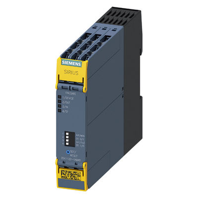 3SK1122-1AB40 Ρέλε ασφαλείας με εξόδους ημιαγωγών Τερματικό βίδας 24V συνεχούς ρεύματος