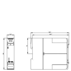 ΠΛΚ 3SK1211-2BB40 Ρέλε ασφαλείας 3SK1 4RO Επέκταση εξόδου Τερματικός σταθμός ελαττωματικής φόρτισης DC 24V