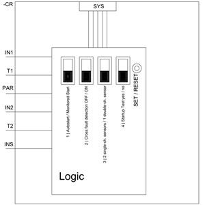 DC 24V 3SK1 Ρέλε ασφαλείας 3SK1220-1AB40 Τερματικό βίδα επέκτασης εισόδου