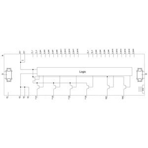3SK2 45 mm πλάτος SIRIUS Safety Relay Βασική μονάδα 3SK2122-1AA10 για βιομηχανικές εφαρμογές