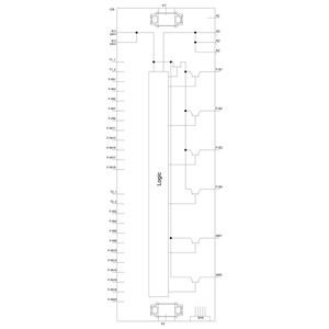 3SK2 45 mm πλάτος SIRIUS Safety Relay Βασική μονάδα 3SK2122-1AA10 για βιομηχανικές εφαρμογές
