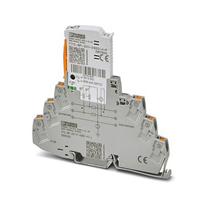 1065320 TTC-6P-2X1-F-24DC-PT-I Phoenix Contact Surge Protector 4 Pole Κανονικό ρεύμα εκκένωσης 2.5
