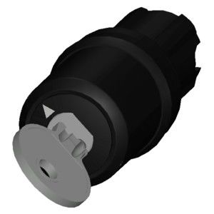 2 θέσεις πλαστικός διακόπτης κλειδιού PLC για SIRIUS ACT 3SU1000-5BF11-0AA0 διατηρείται 90