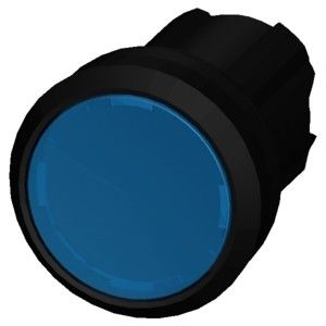 Μπλε πλαστικό φωτισμένο 3SU1001-0AB50-0AA0 SIRIUS ACT κουμπί με επίπεδο σχεδιασμό κουμπιού