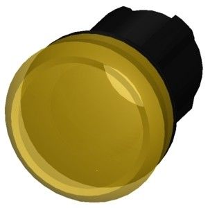 Γλυκός φακός 3SU1001-6AA30-0AA0 SIRIUS ACT Pilot Light για βιομηχανικό σε κίτρινο πλαστικό