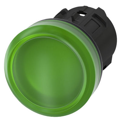 3SU1001-6AA40-0AA0 Πλαστικός ομαλός φακός πράσινος SIRIUS ACT Pilot Light για αυτοματοποίηση